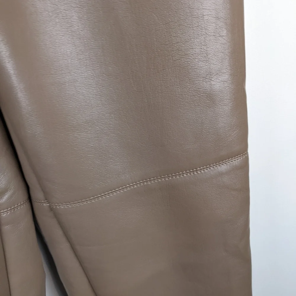 039 . Wilfred Funk Pant Faux Leather High Rise Size 6 - Picture 7 of 12